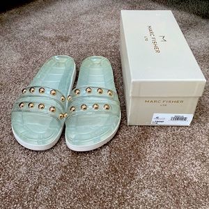 Marc Fisher water proof slide.